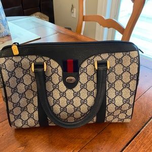 Gucci Vintage Boston Satchel